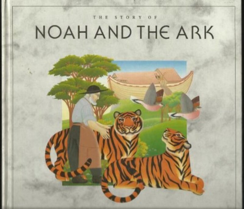 Book cover for "The Story of Noah and the Ark" by Geraldine McCaughrean