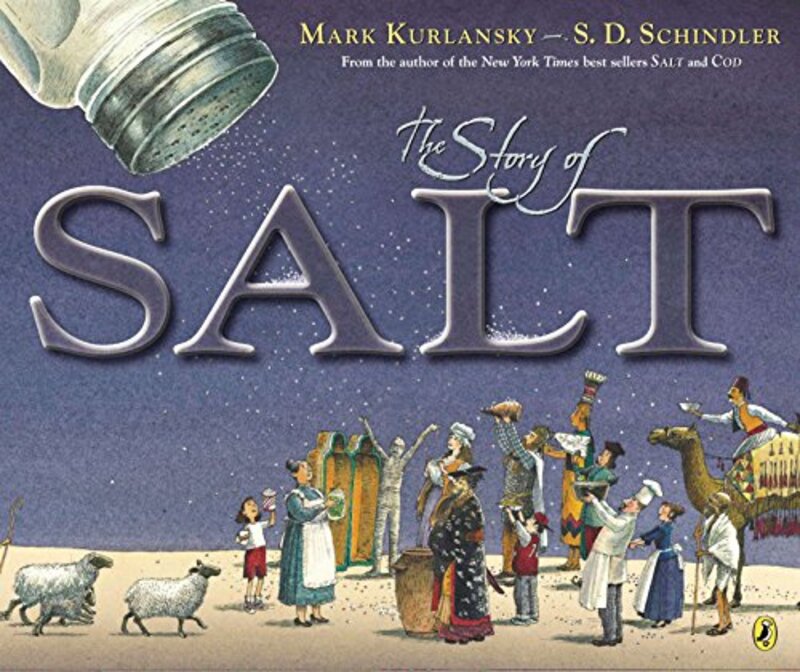 Book cover for "The Story of Salt" by Mark Kurlansky