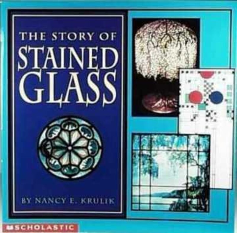 Book cover for "The Story of Stained Glass" by Nancy Krulik