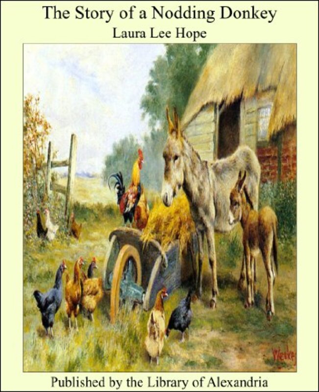 Book cover for "The Story of a Nodding Donkey" by Laura Lee Hope