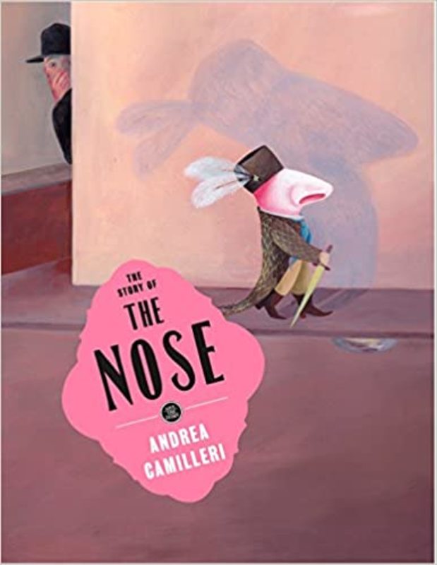 Book cover for "The Story of the Nose" by Andrea Camilleri