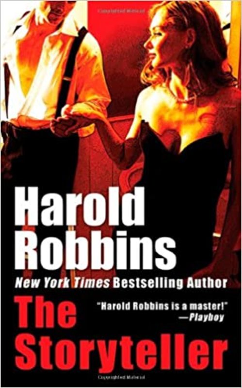 Book cover for "The Storyteller" by Harold Robbins