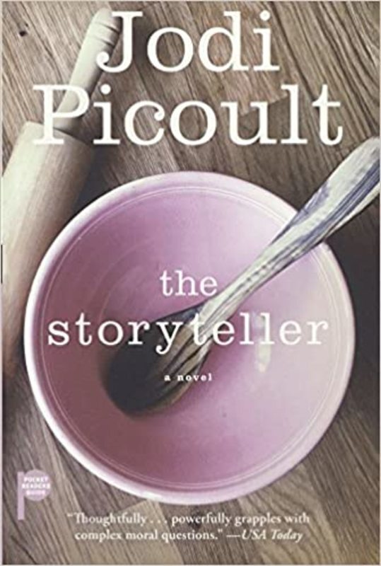 Book cover for "The Storyteller"