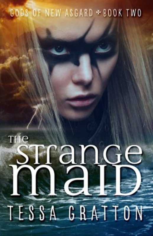 Book cover for "The Strange Maid" by Tessa Gratton
