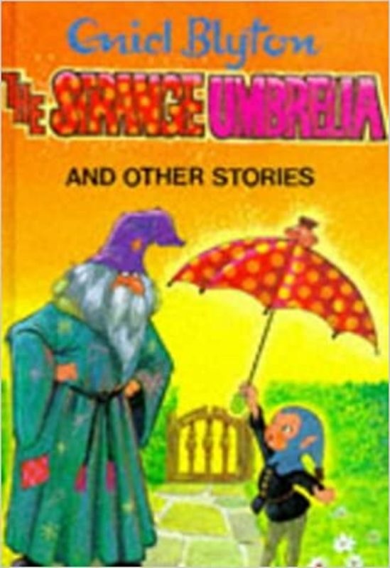 Book cover for "The Strange Umbrella" by Enid Blyton