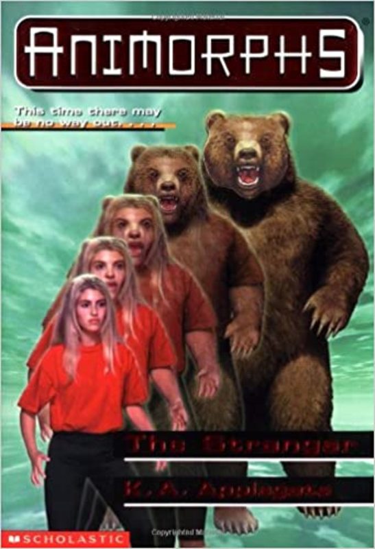Book cover for "The Stranger" by Katherine KA Applegate