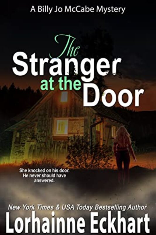 Book cover for "The Stranger at the Door" by Lorhainne Eckhart