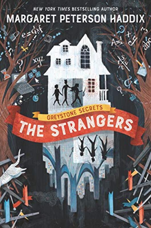 Book cover for "The Strangers" by Margaret Peterson Haddix