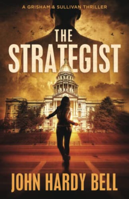 Book cover for "The Strategist" by John Hardy Bell