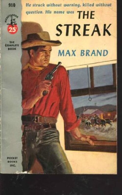 Book cover for "The Streak" by Max Brand