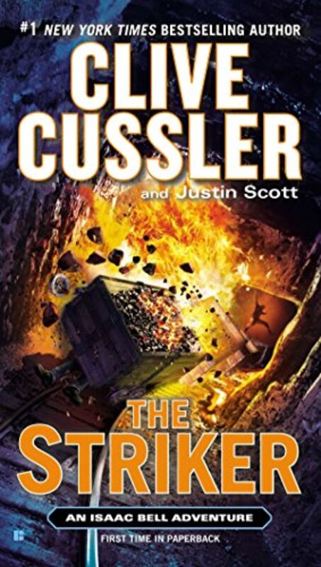 Book cover for "The Striker" by Justin Scott