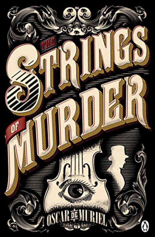 Book cover for "The Strings of Murder" by Oscar de Muriel