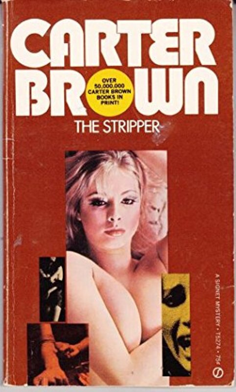Book cover for "The Stripper" by Carter Brown