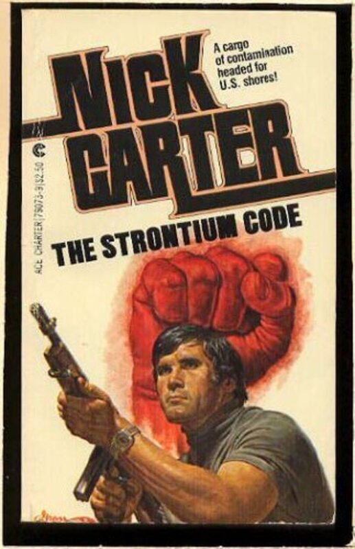 Book cover for "The Strontium Code" by Nick Carter