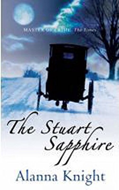 Book cover for "The Stuart Sapphire" by Alanna Knight