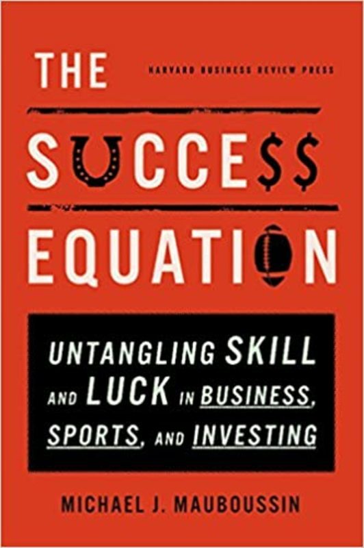 Book cover for "The Success Equation"