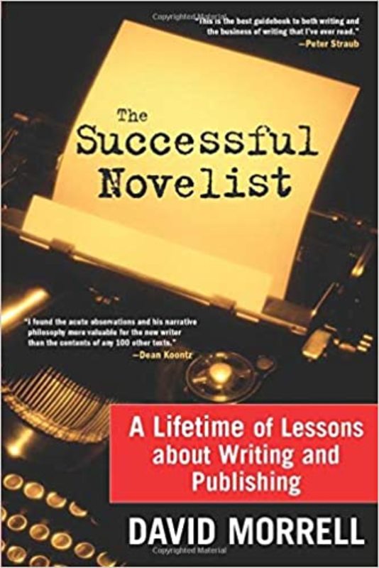 Book cover for "The Successful Novelist" by David Morrell