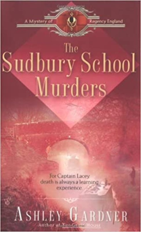 Book cover for "The Sudbury School Murders" by Ashley Gardner