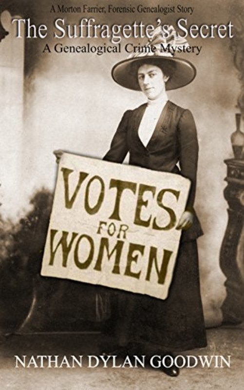 Book cover for "The Suffragette's Secret" by Nathan Dylan Goodwin