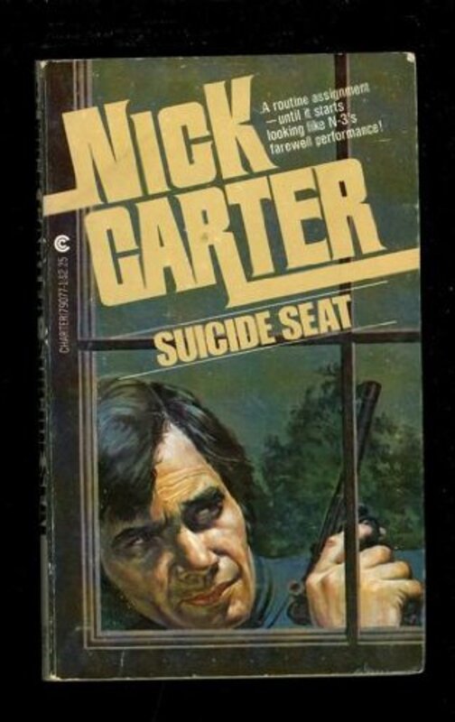 Book cover for "The Suicide Seat" by Nick Carter