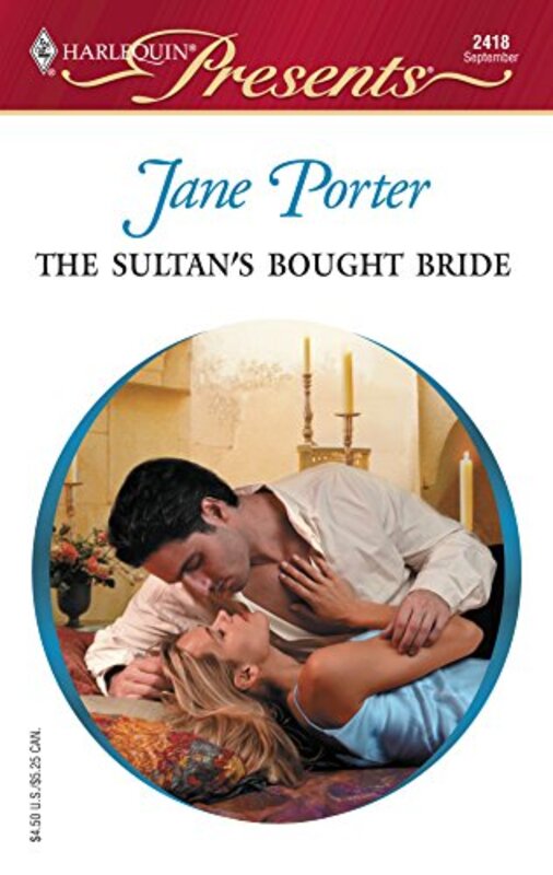 Book cover for "The Sultan's Bought Bride" by Jane Porter