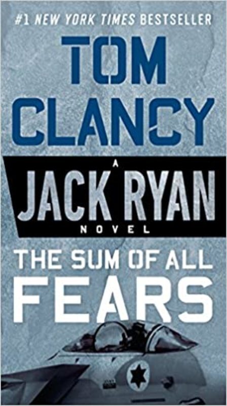 Book cover for "The Sum of All Fears" by Tom Clancy