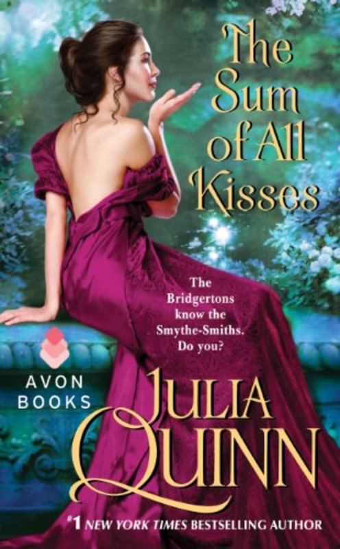 Book cover for "The Sum of All Kisses" by Julia Quinn