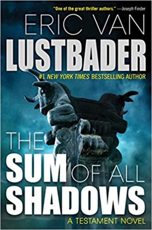 Book cover for "The Sum of All Shadows" by Eric Van Lustbader