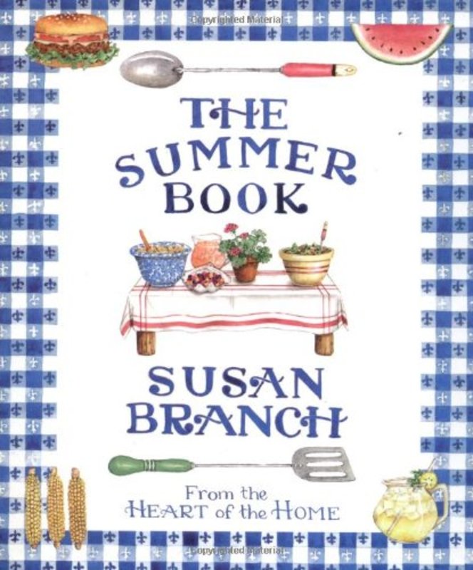 Book cover for "The Summer Book" by Susan Branch