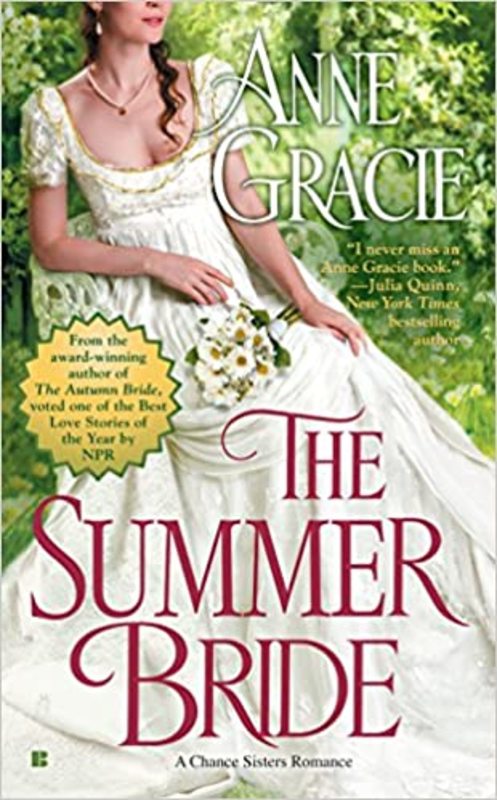 Book cover for "The Summer Bride" by Anne Gracie