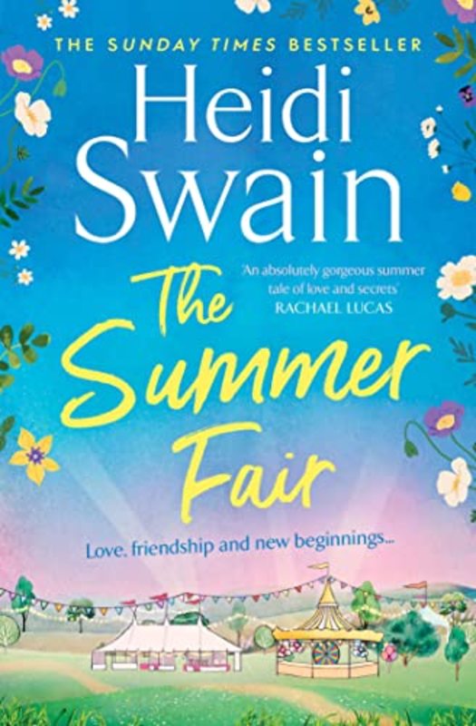 Book cover for "The Summer Fair" by Heidi Swain