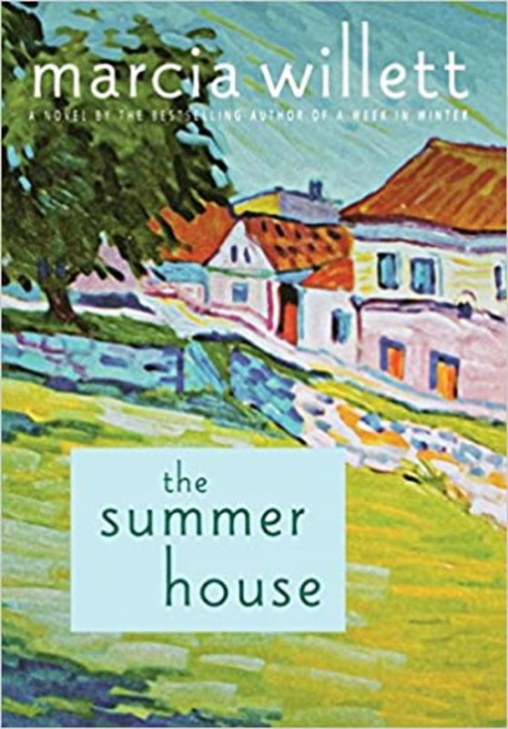 Book cover for "The Summer House" by Marcia Willett