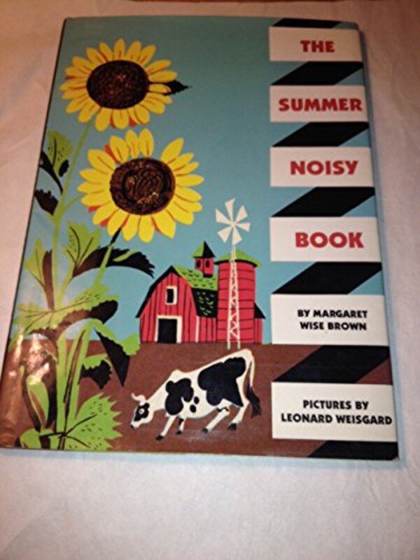 Book cover for "The Summer Noisy Book" by Margaret Wise Brown