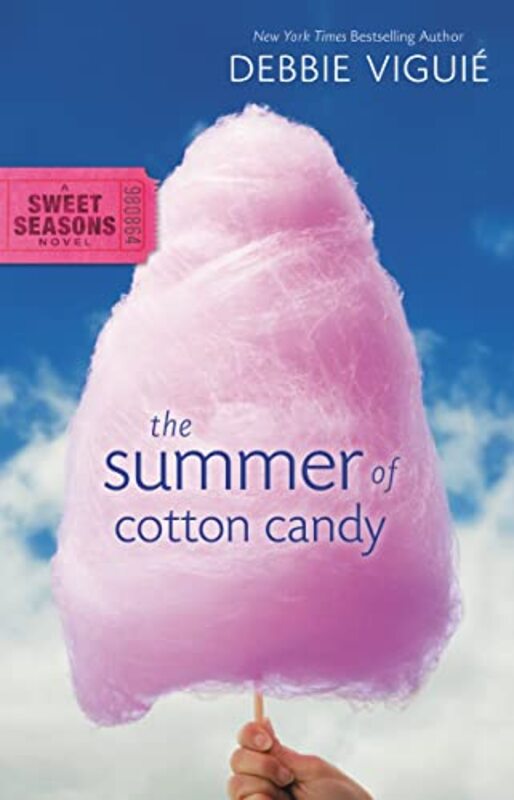 Book cover for "The Summer of Cotton Candy" by Debbie Viguie