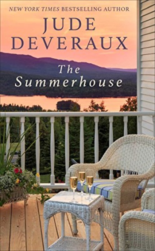 Book cover for "The Summerhouse" by Jude Deveraux