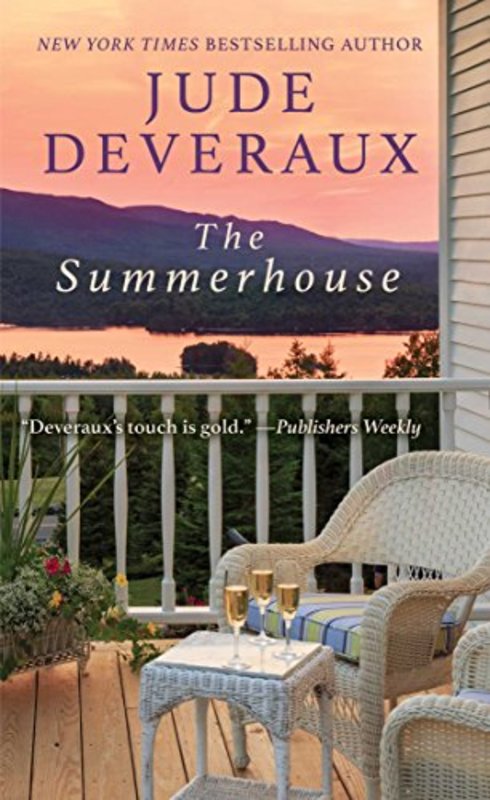 Book cover for "The Summerhouse" by Jude Deveraux