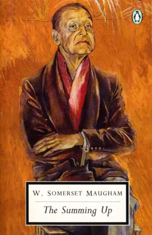 Book cover for "The Summing Up" by W Somerset Maugham