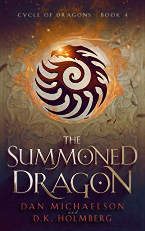 Book cover for "The Summoned Dragon" by DK Holmberg