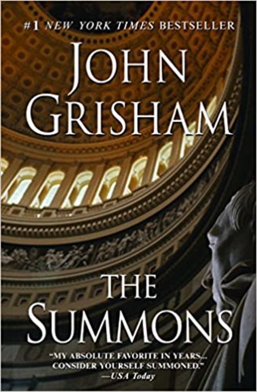 Book cover for "The Summons"