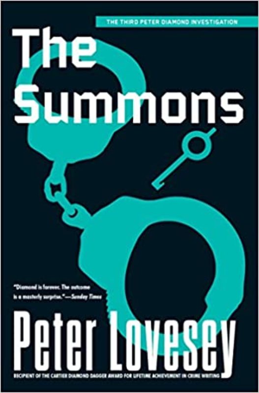 Book cover for "The Summons" by Peter Lovesey