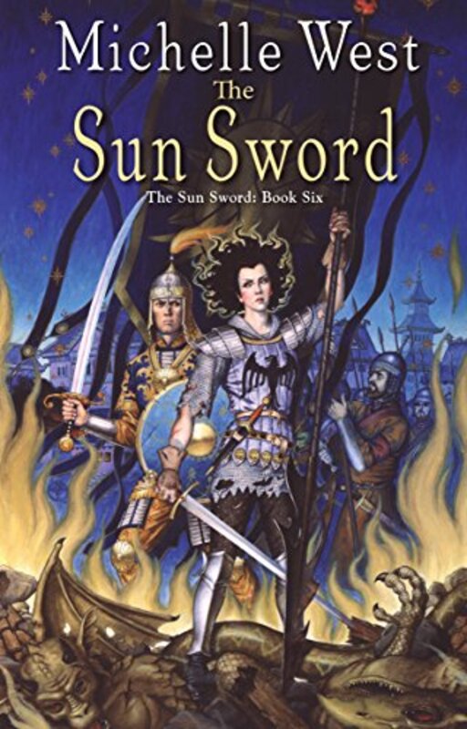 Book cover for "The Sun Sword" by Michelle Sagara West