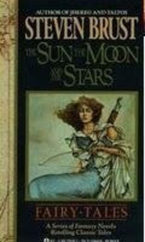 Book cover for "The Sun, the Moon, and the Stars" by Steven Brust
