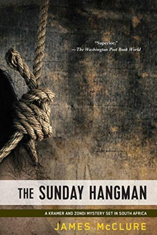Book cover for "The Sunday Hangman" by James McClure