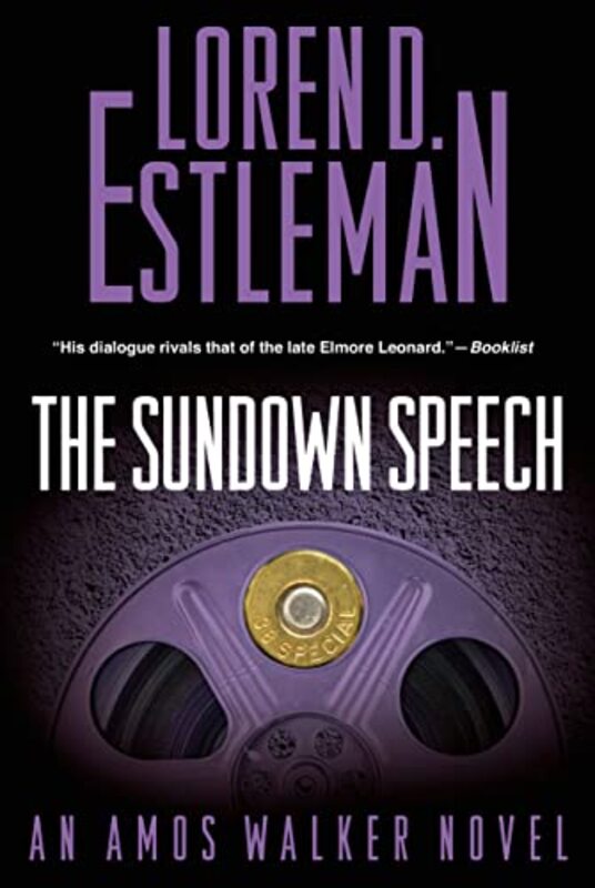 Book cover for "The Sundown Speech" by Loren D Estleman