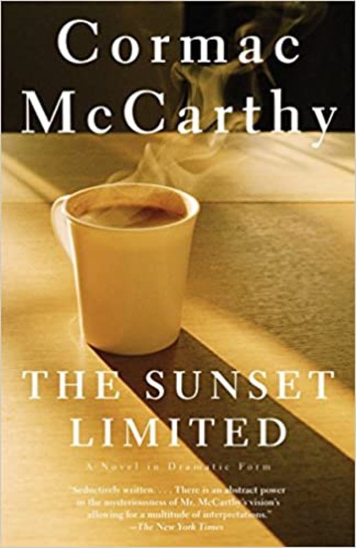Book cover for "The Sunset Limited" by Cormac McCarthy