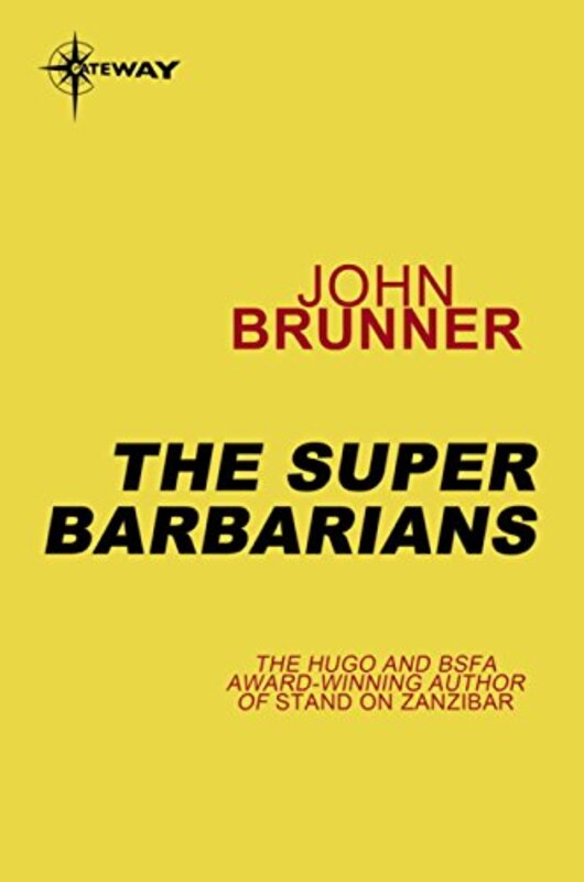Book cover for "The Super Barbarians" by John Brunner