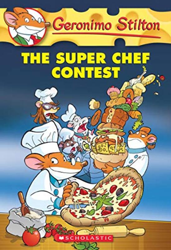 Book cover for "The Super Chef Contest" by Elisabetta Dami