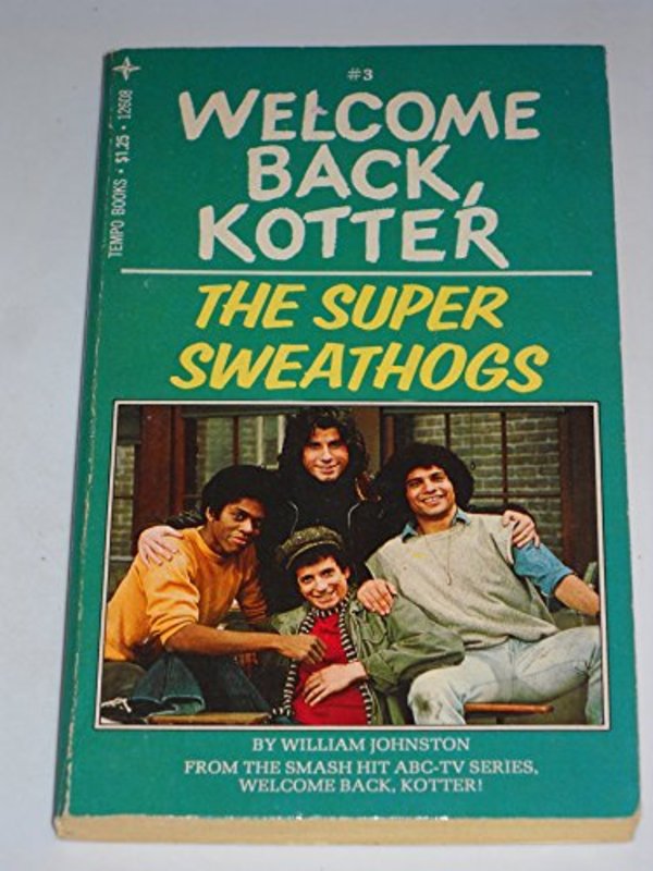 Book cover for "The Super Sweathogs" by William Johnston