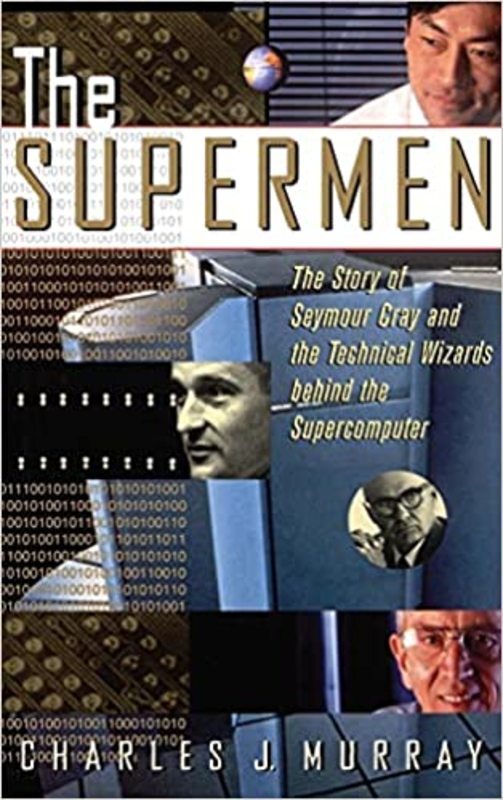 Book cover for "The Supermen" by Charles J. Murray