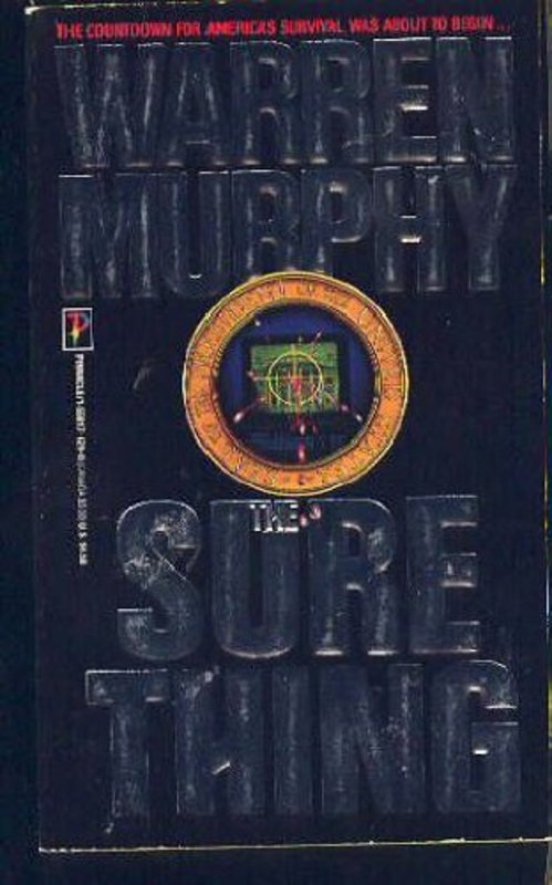 Book cover for "The Sure Thing" by Warren Murphy